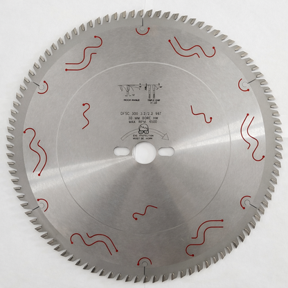 12" 96T TCG TCT Saw Blade – 30mm Bore – Panel & Melamine