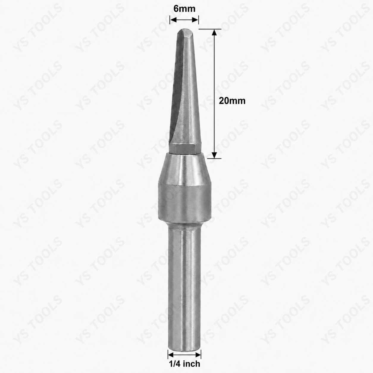 6mm TCT Arc Grooving Router Bit