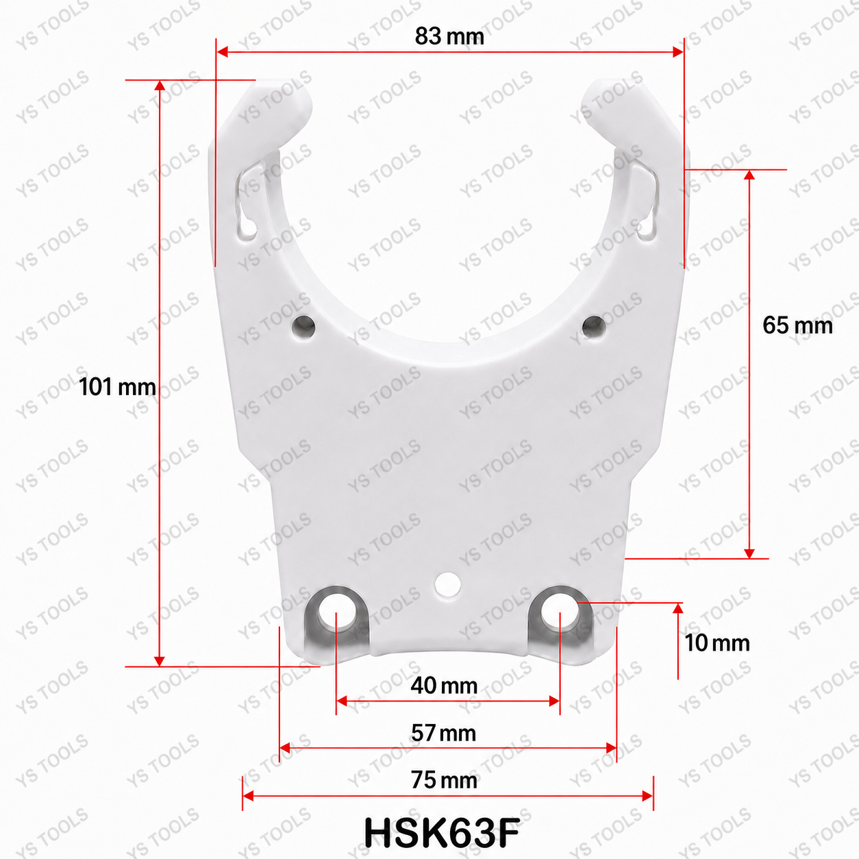 HSK63F CNC Tool Holder Fork