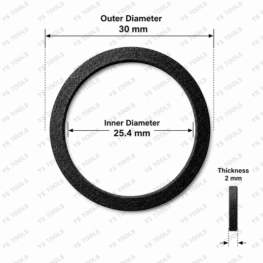 Blade Adapter Ring 30 mm to 25.4 mm – 2 mm Thickness